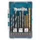 KIT 9 BROCAS MADEIRA / CONCRETO / METAL - D-71962